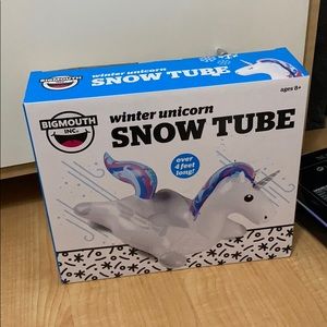 Unicorn snow tube